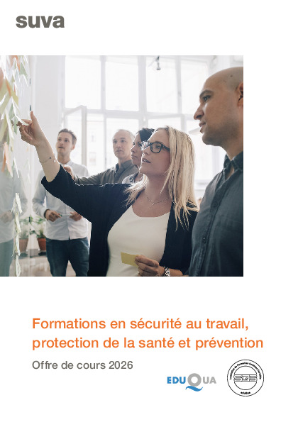 Programme des cours en sécurité au travail et protection de la santé