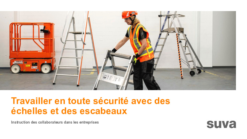 Présentation: sécurité des échelles et des escabeaux