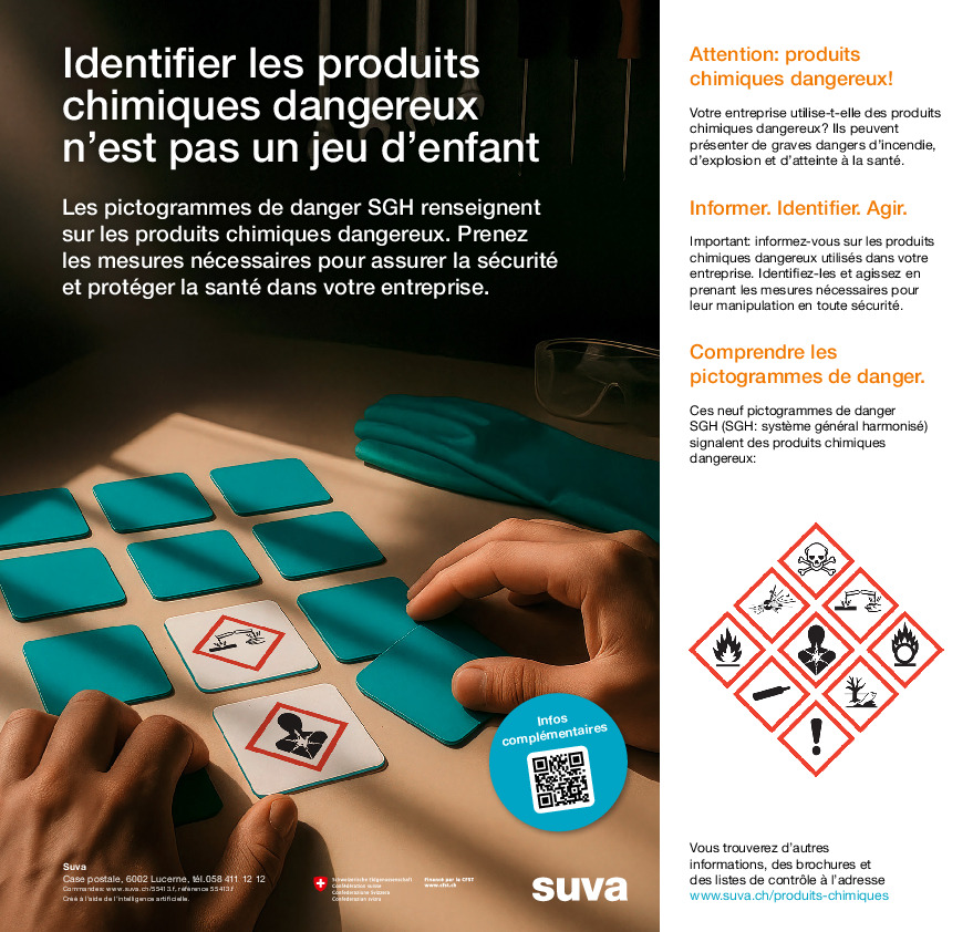 Pictogrammes: reconnaître les produits dangereux