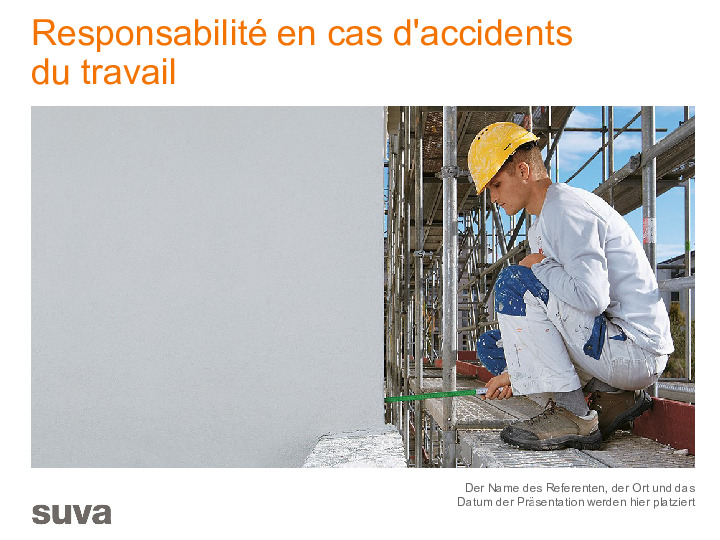 La responsabilité en cas d’accidents du travail en bref