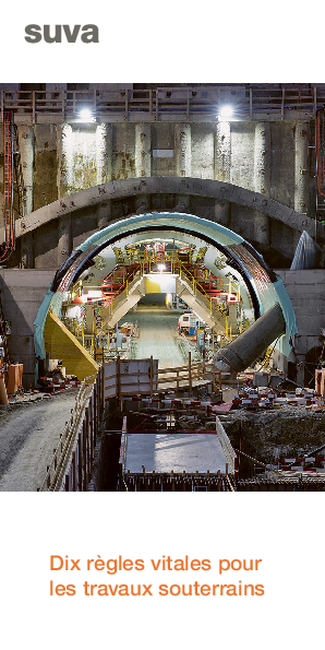 Prospectus Règles vitales: Travailler en souterrain en toute sécurité