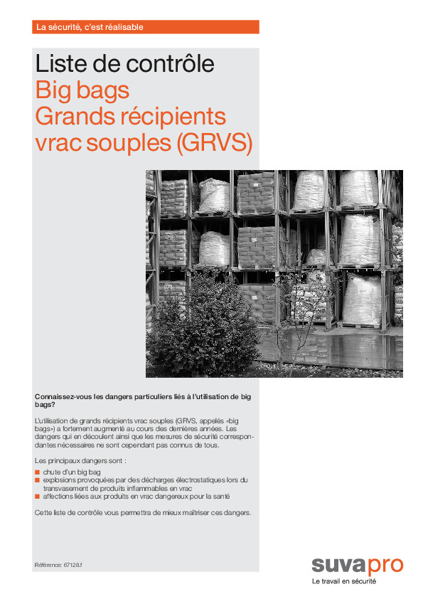 Big Bags: pratiques et grands mais non sans danger