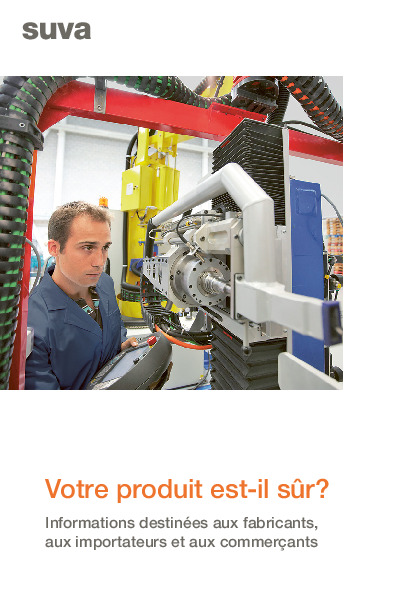 Sécurité des produits et justificatif de sécurité
