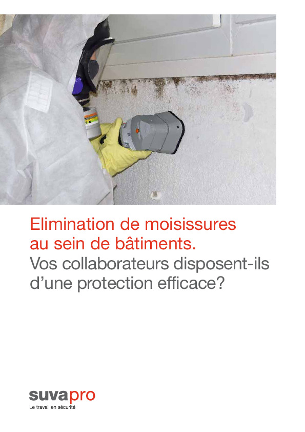 Feuillet d’information: Élimination de moisissures et protection des collaborateurs