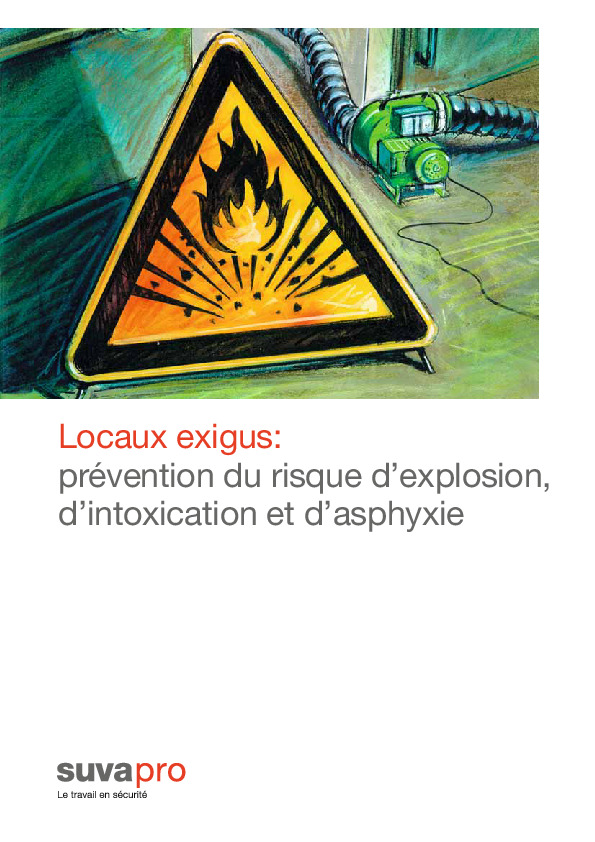 Risques lors des travaux dans des locaux exigus