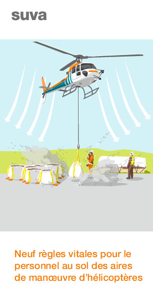 Règles vitales sur les aires de manœuvre d’hélicoptères