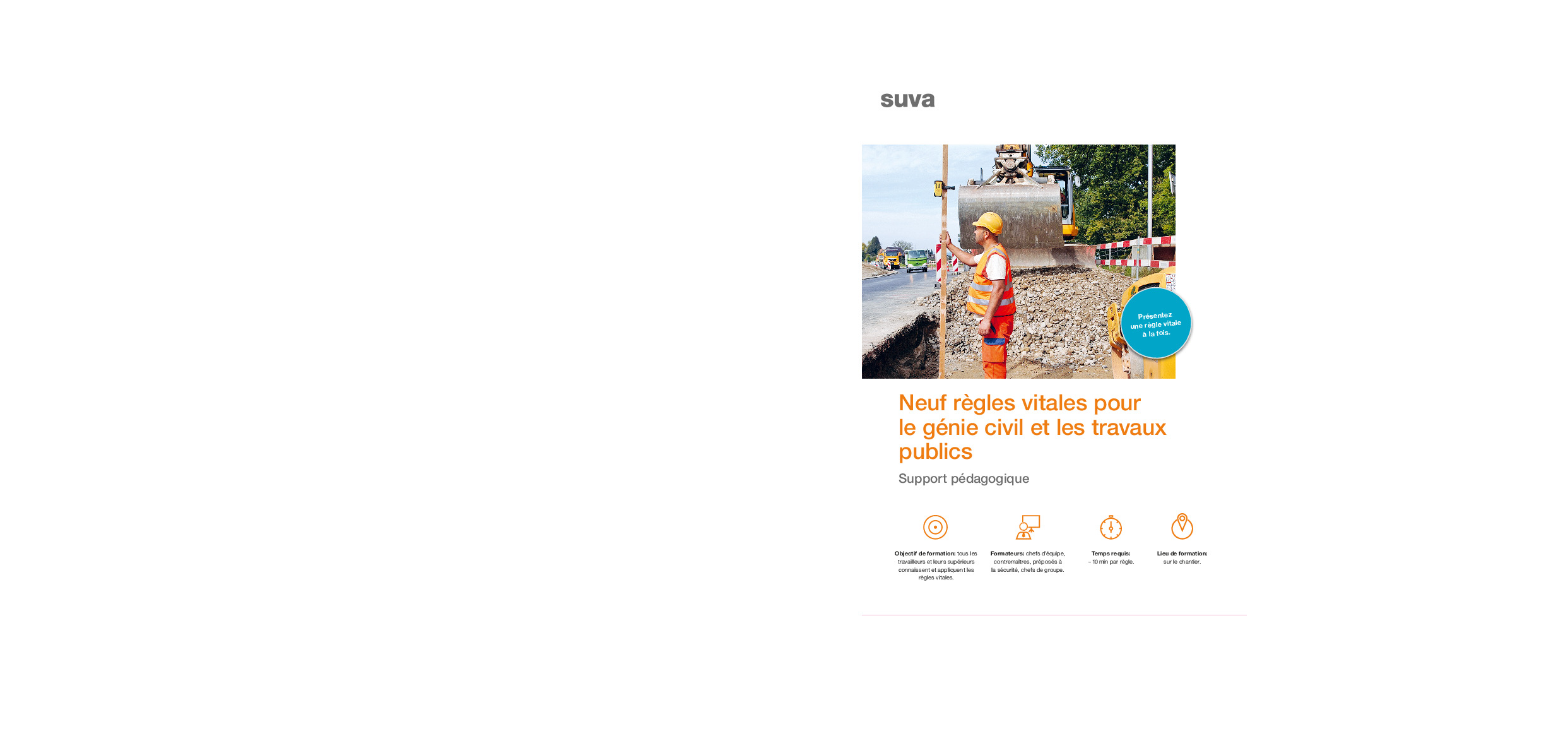 Transmettre de façon percutante les neuf règles pour le génie civil