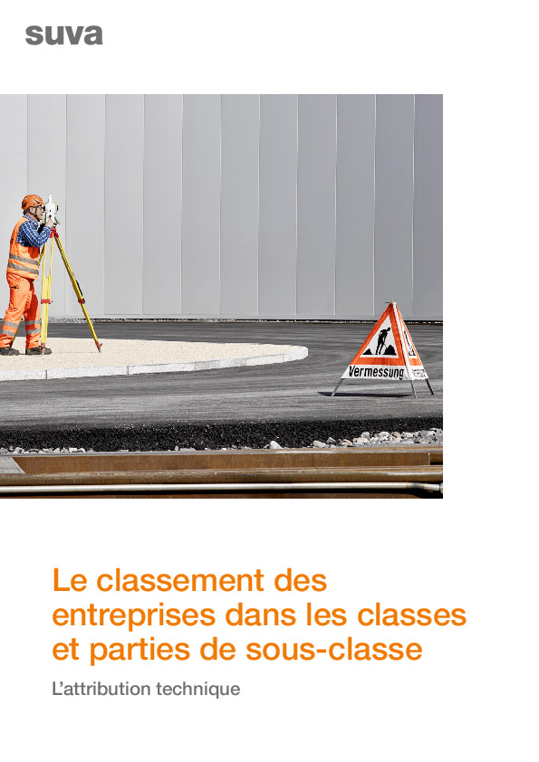 Le classement des entreprises dans les classes et parties de sous-classe