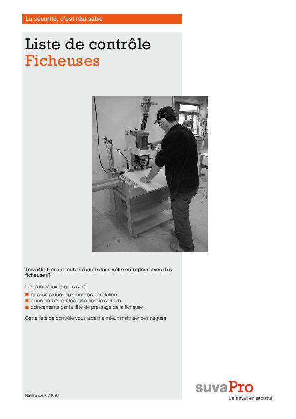 Percer en toute sécurité – avec cette liste de contrôle