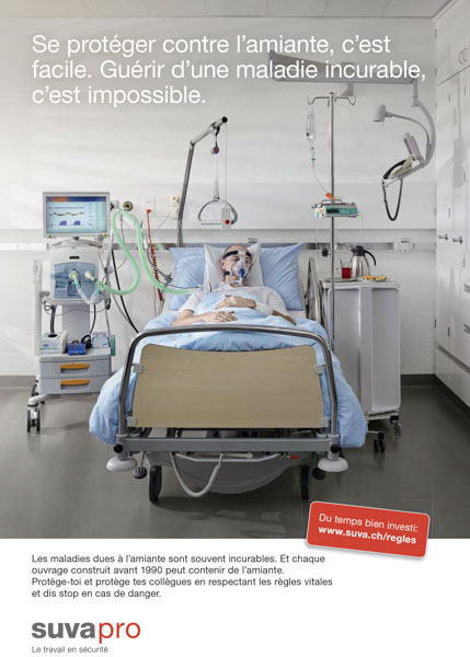 Campagne d’affiches sur l’amiante, 2017