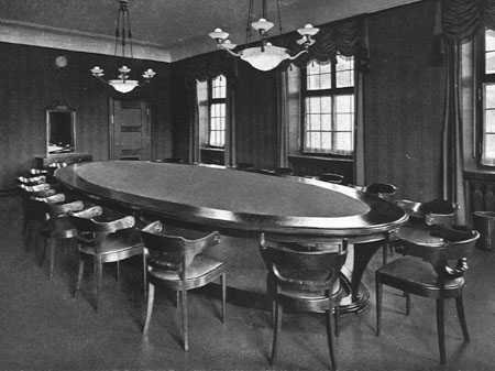 La salle de réunion de la Direction