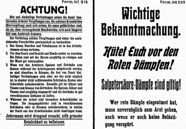 Campagne de prévention des accidents, 1932