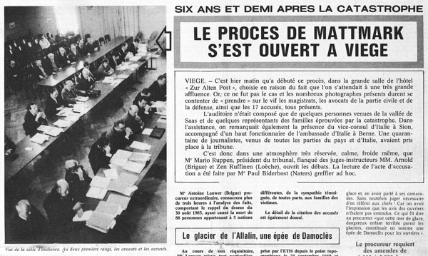 Nouvelliste, 23 février 1972, page 1